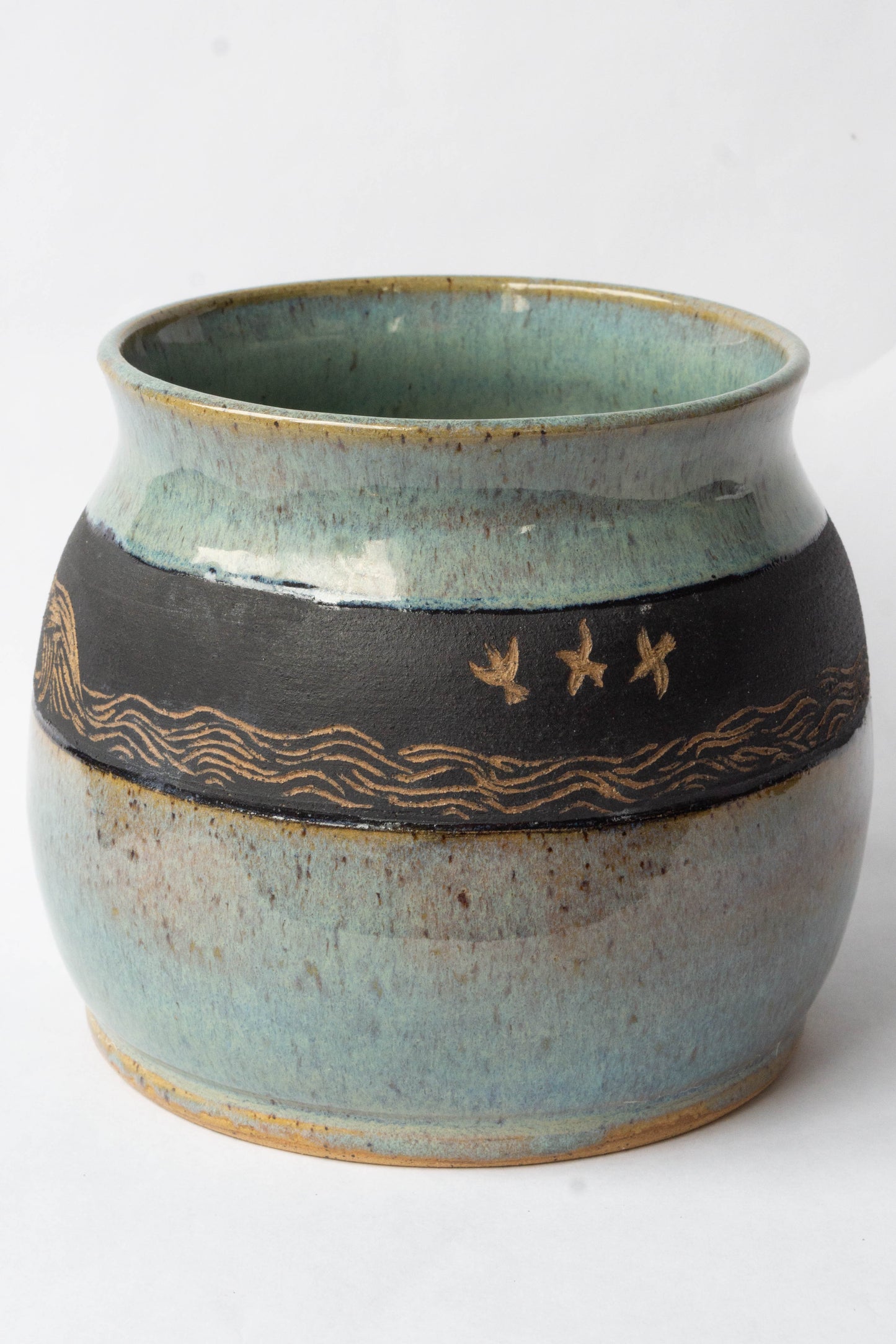 Pacific Sunrise Cache Pot